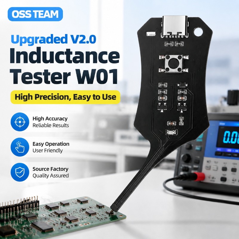 Electronics And Gadgets With I - V2.0 W01 İndüktans Test Cihazı Basit