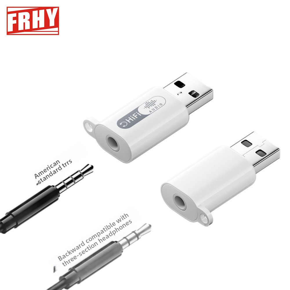 Usb Sound Card External - 2 adet USB A - 3.5mm