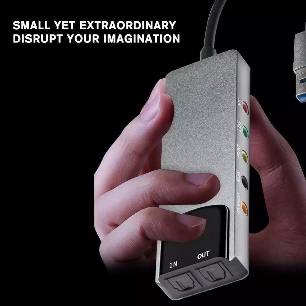 Yeni USB Ses Kartı 7.1 5.1 Kan - Usb Sound Card External incelemesi ve fiyatı