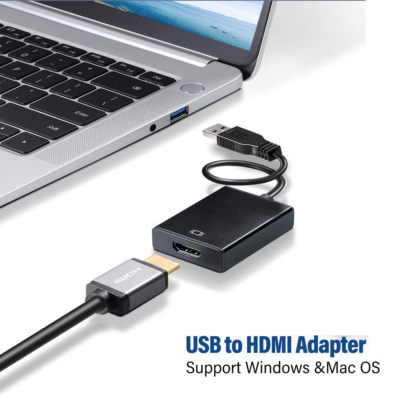 USB 3.0 - HDMI Adaptörü 1080P  - Usb Sound Card External incelemesi ve fiyatı