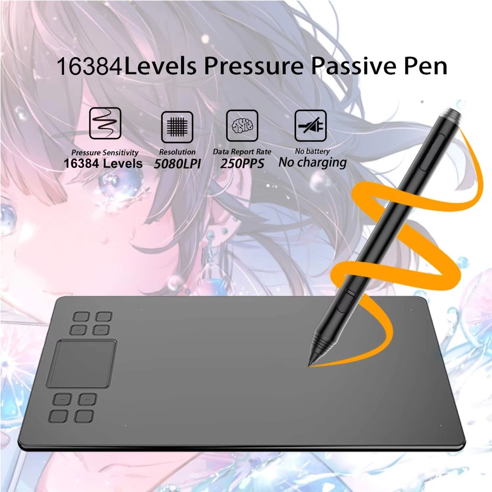 10×6 İnç Çizim Tableti Pilsiz  - Digital Drawing Tablet incelemesi ve fiyatı