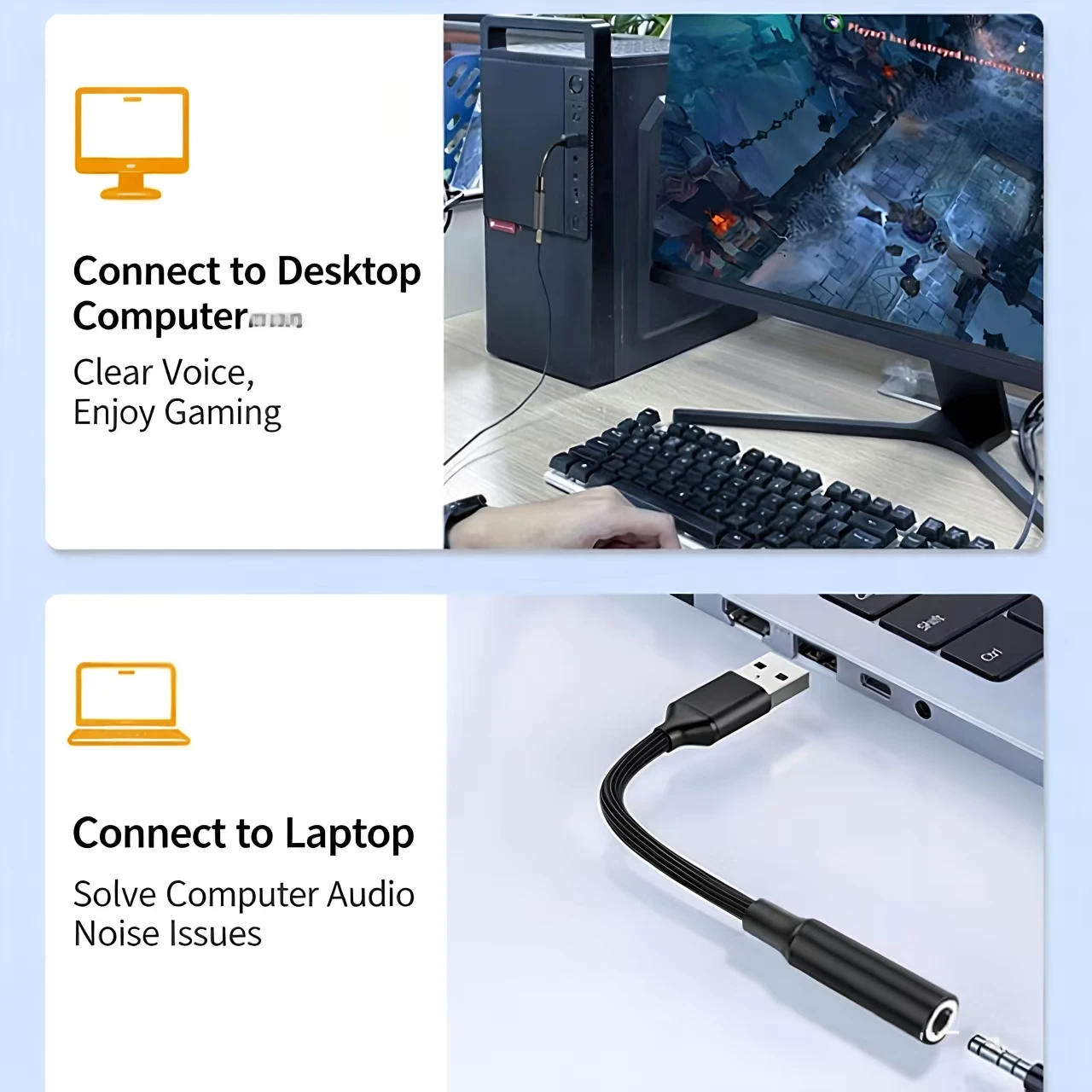 USB'den 3,5 mm'ye Ses AUX Kabl - Usb Sound Card External incelemesi ve fiyatı